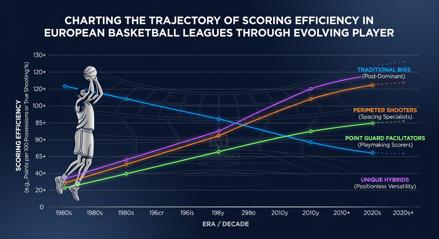 Modern European basketball player archetypes and their impact on scoring efficiency
