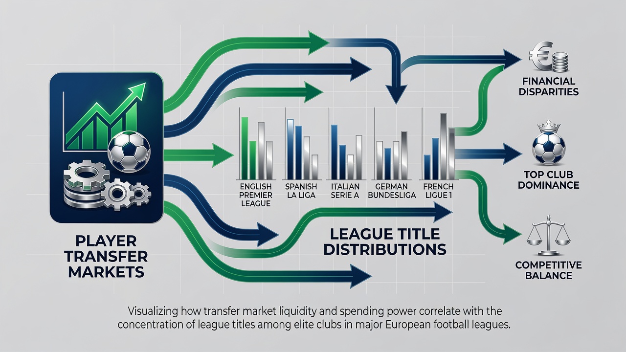 Spending trends and championship outcomes in major European football divisions